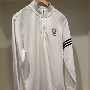 Adidas men's golf half zip 2014 ryder cup size medium